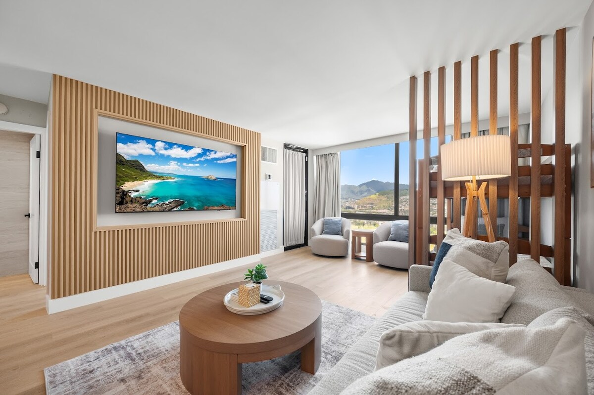 37F-Gorgeous Renovated-Waikiki-1BR-Condo w/Parking