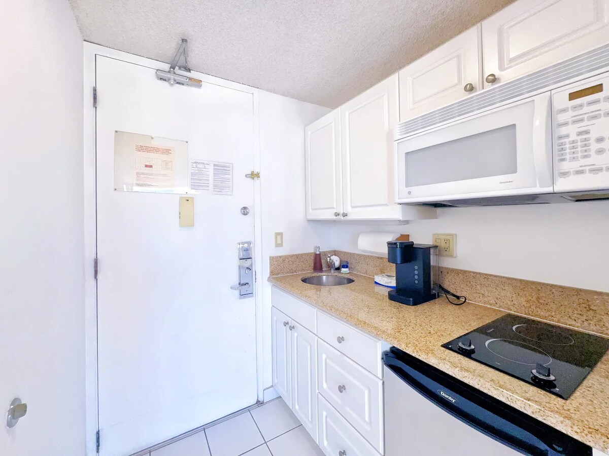 20F-Ocean View Studio-3min Walk To Beach~
