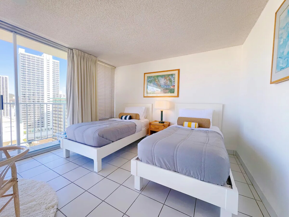 20F-Ocean View Studio-3min Walk To Beach~