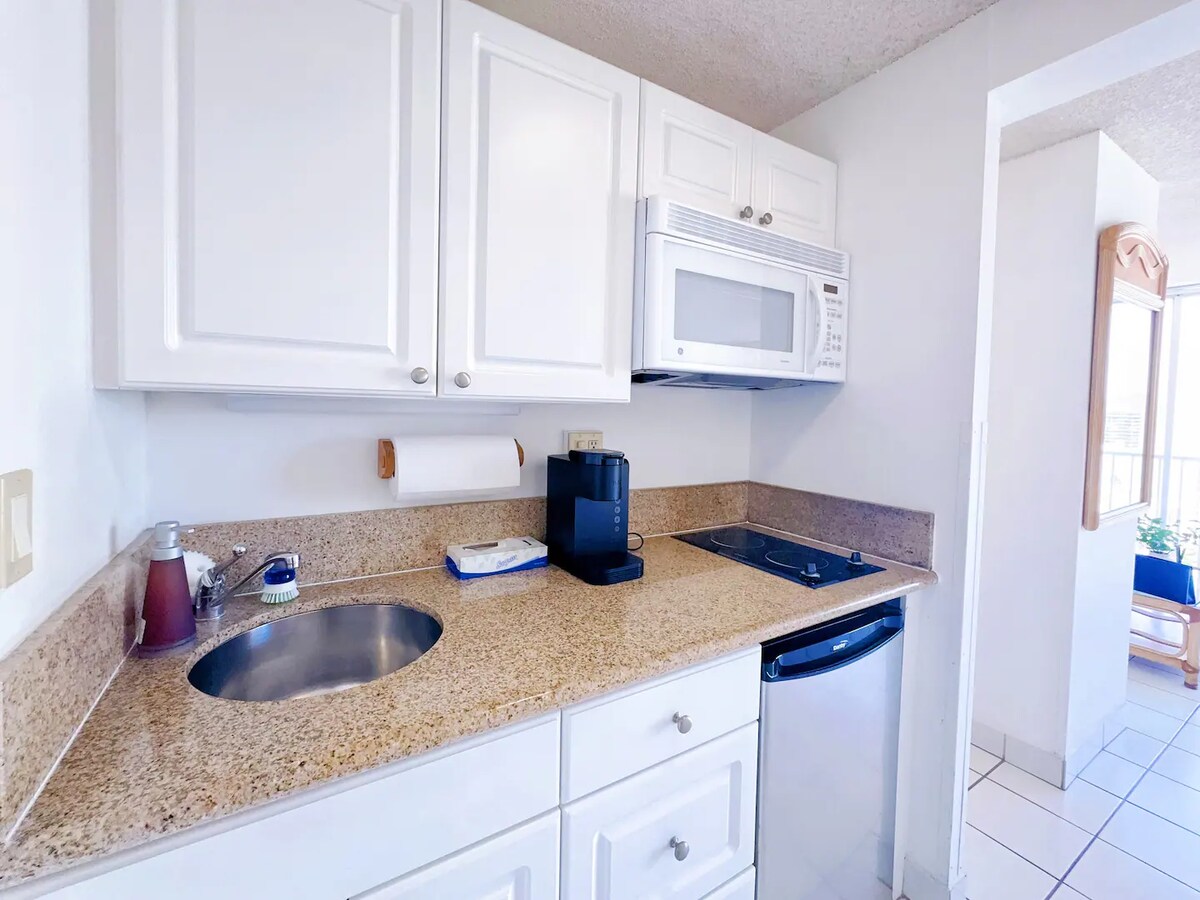 20F-Ocean View Studio-3min Walk To Beach~