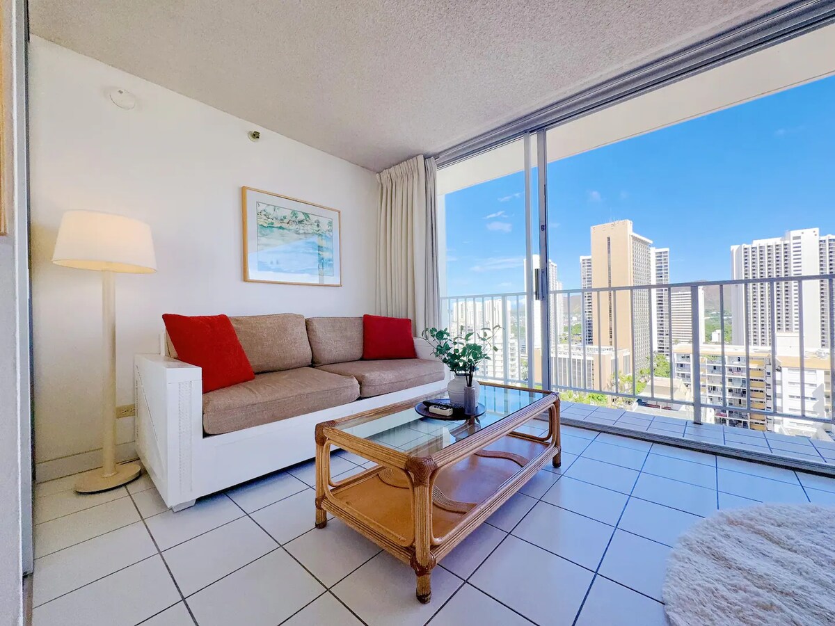 20F-Ocean View Studio-3min Walk To Beach~
