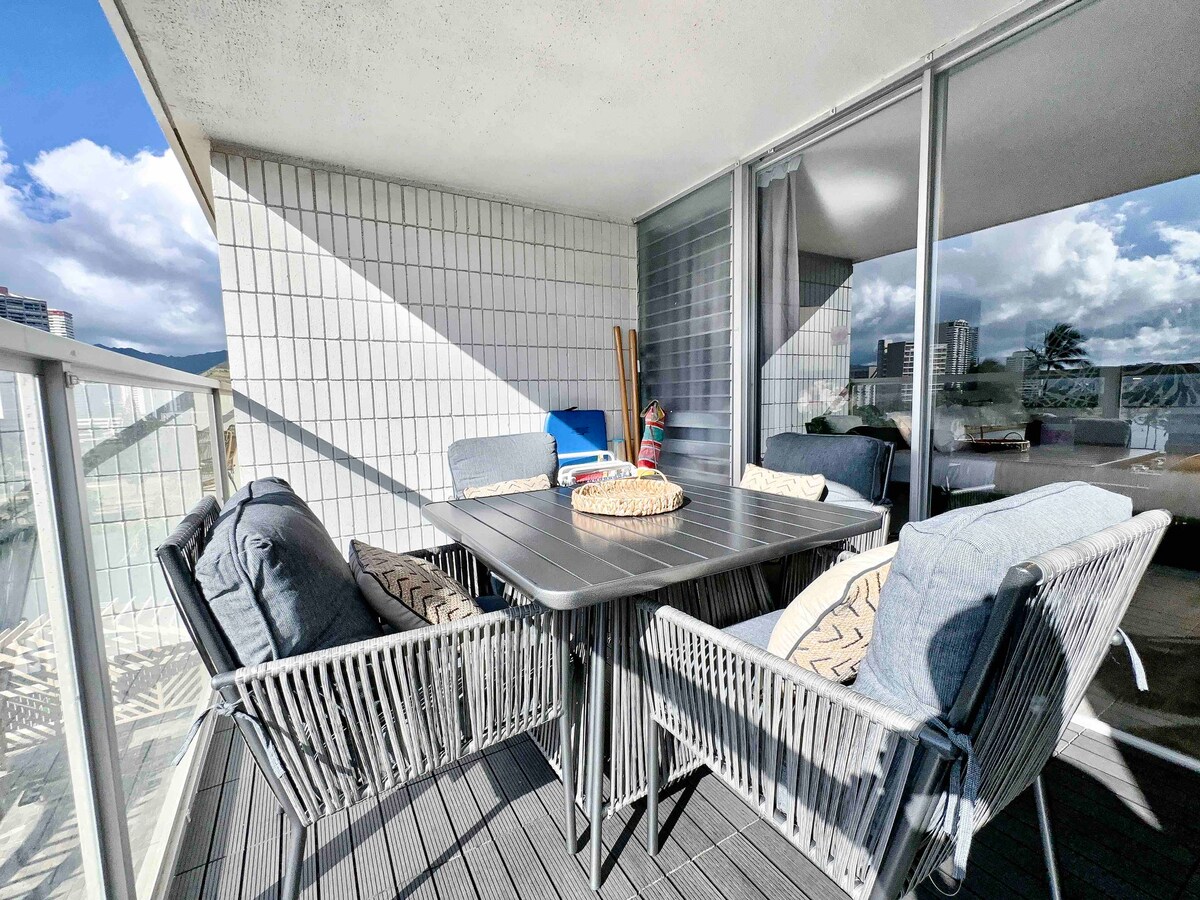 Exquisite Boutique Studio in Central Waikiki