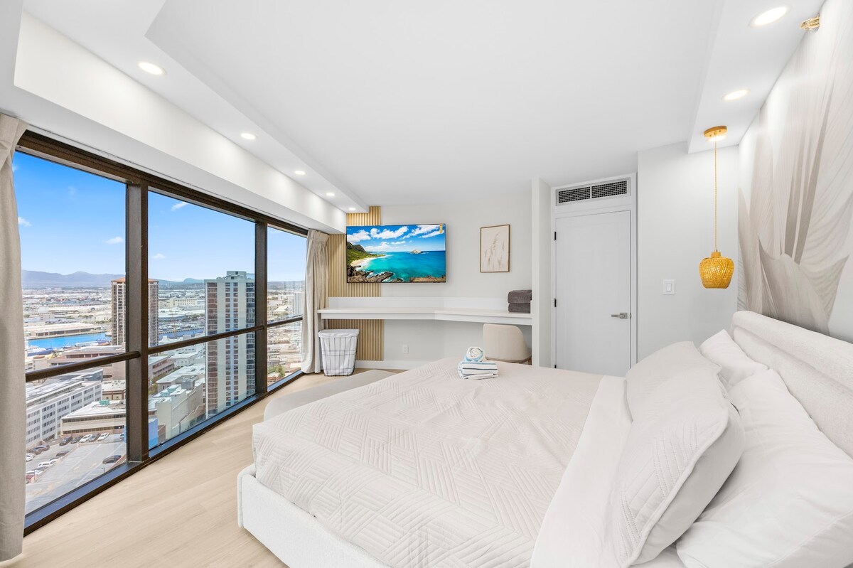 29F-Financial District-Harbor View-1BR w/Parking