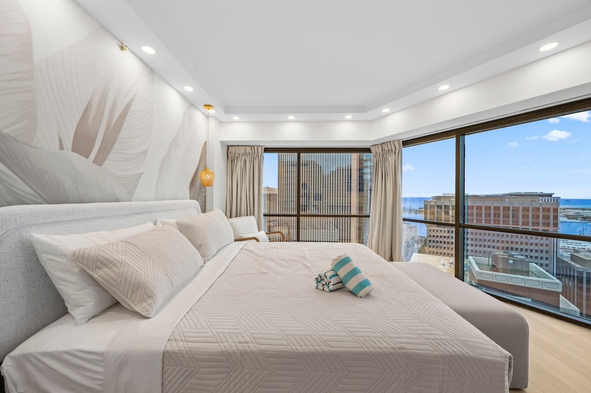 29F-Financial District-Harbor View-1BR w/Parking