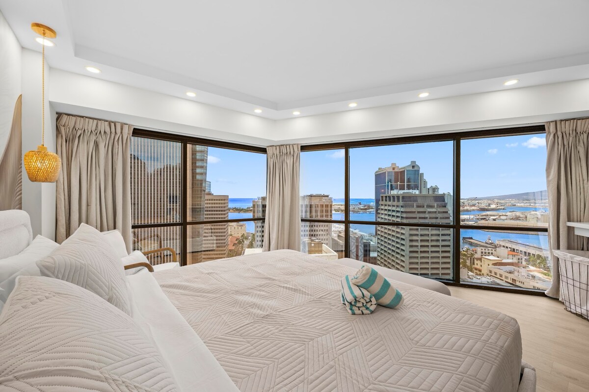 29F-Financial District-Harbor View-1BR w/Parking