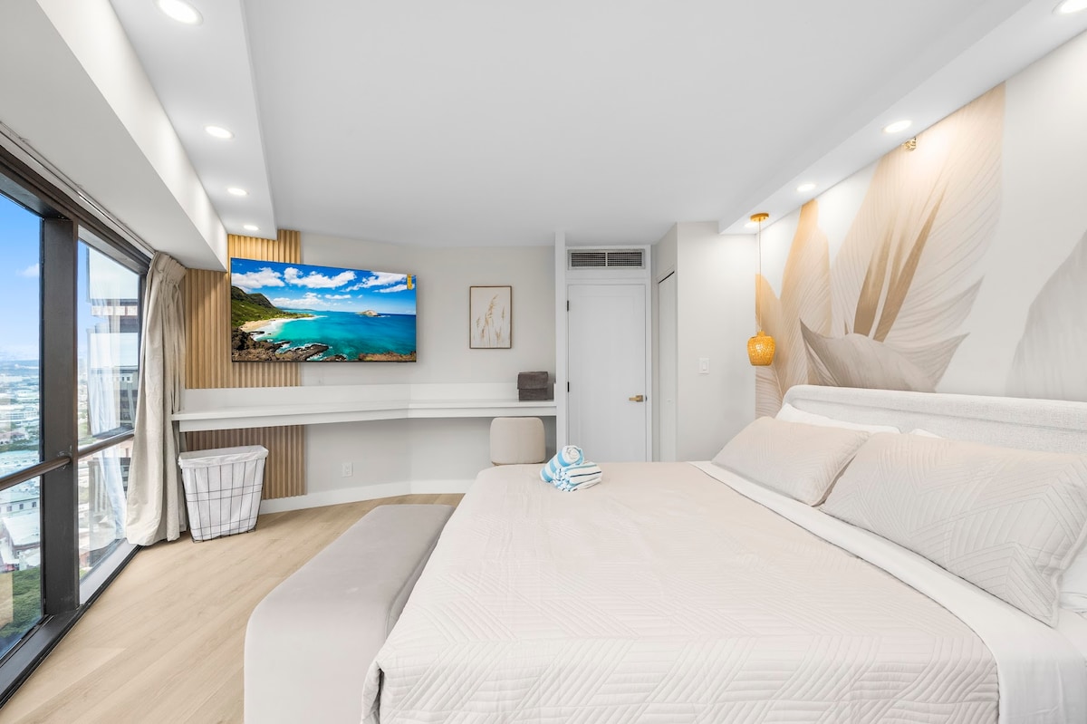 29F-Financial District-Harbor View-1BR w/Parking