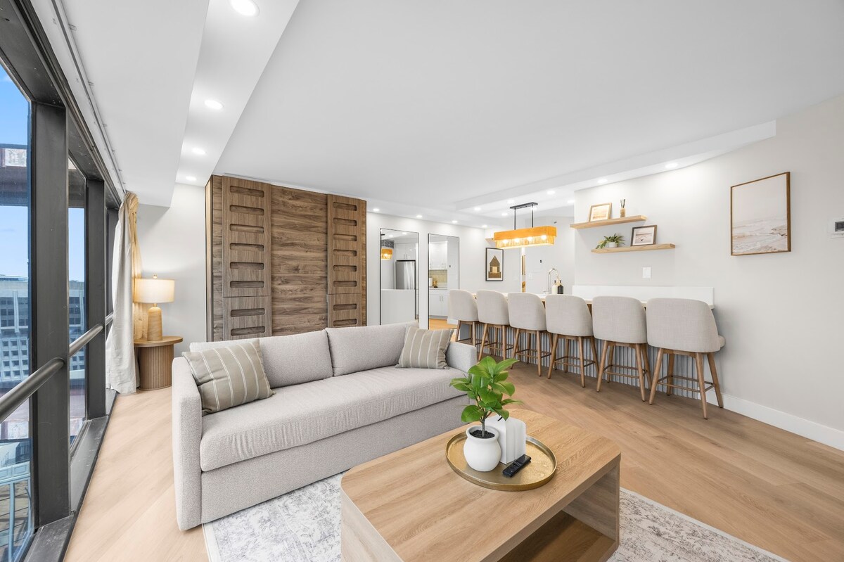 29F-Financial District-Harbor View-1BR w/Parking