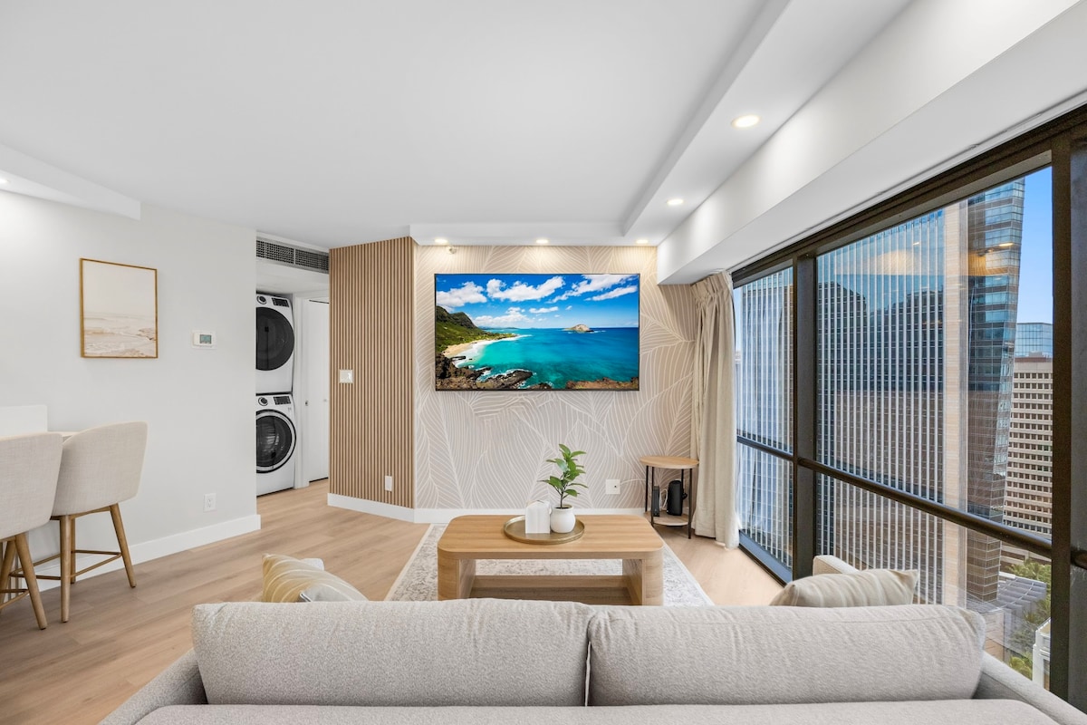 29F-Financial District-Harbor View-1BR w/Parking